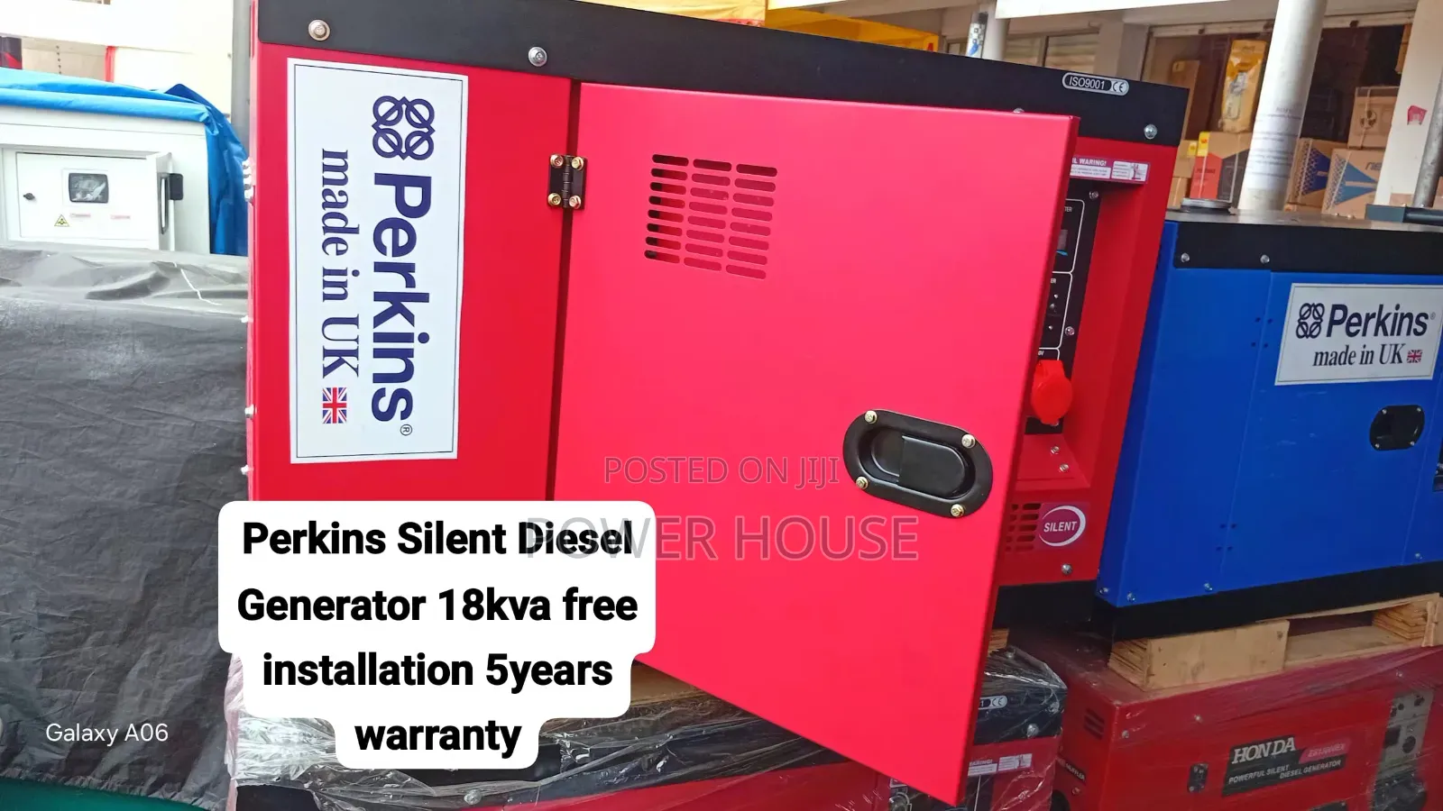 Heavy Load Perkins 18kVA Diesel Generator
Perkins