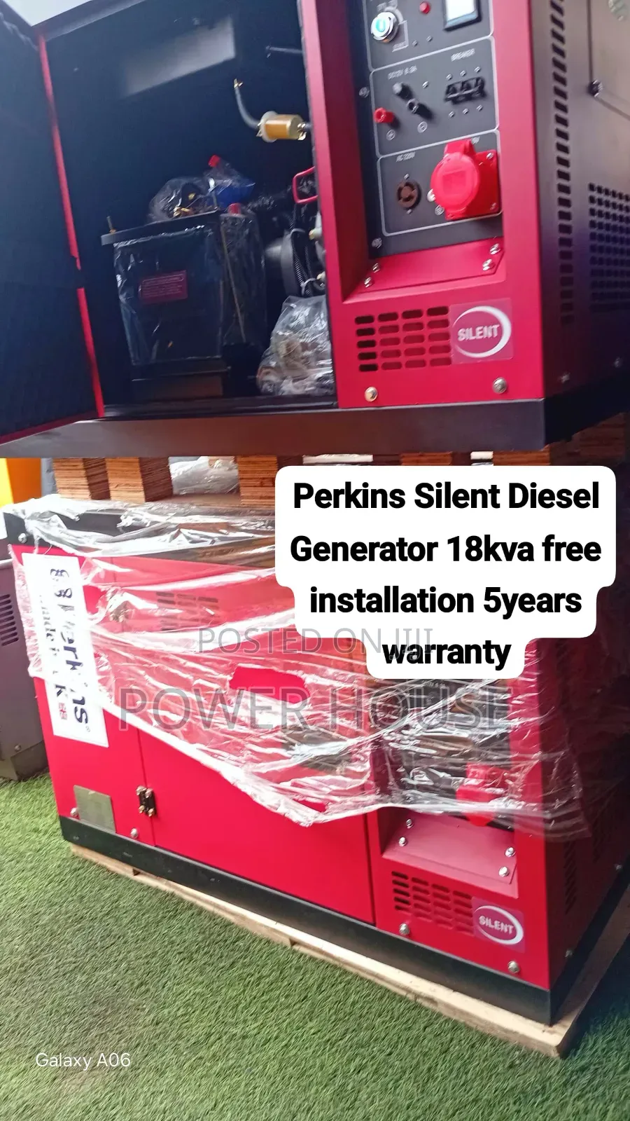 Perkins 18kVA Generator – Power Without Limits
