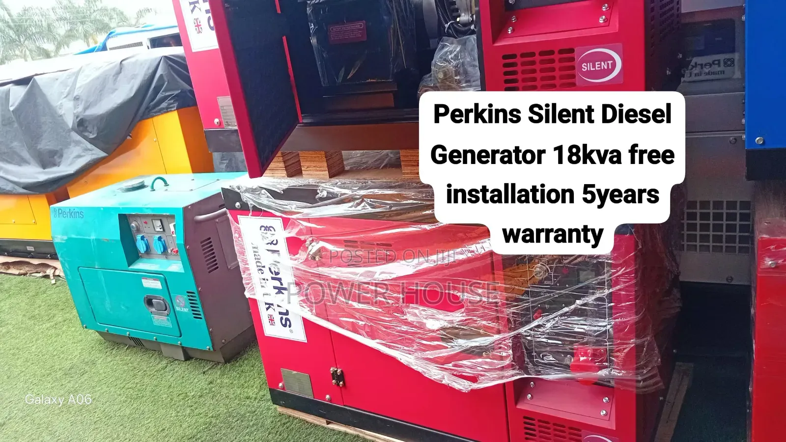 Perkins 18kVA Generator – Power Without Limits