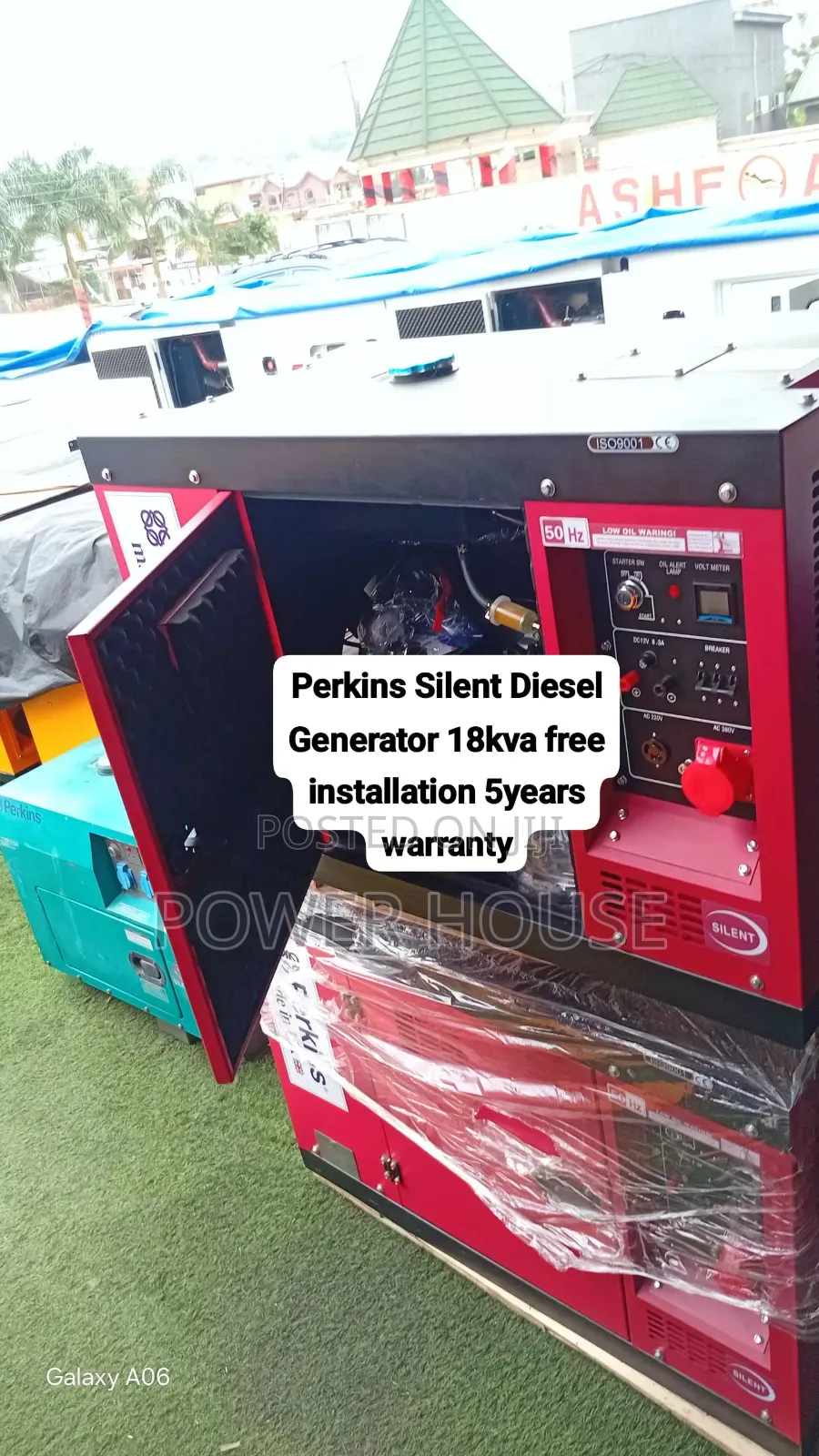 Perkins 18kVA Generator With Maximum Reliability