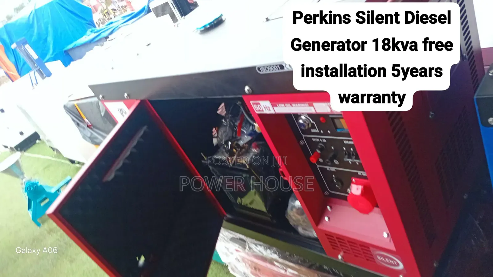 Perkins 18kVA Generator With Maximum Reliability
