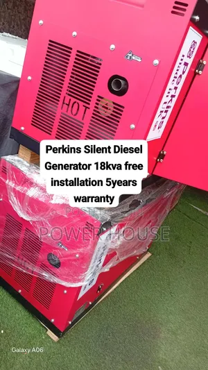 Perkins 18kVA Generator – Premium UK Engineering