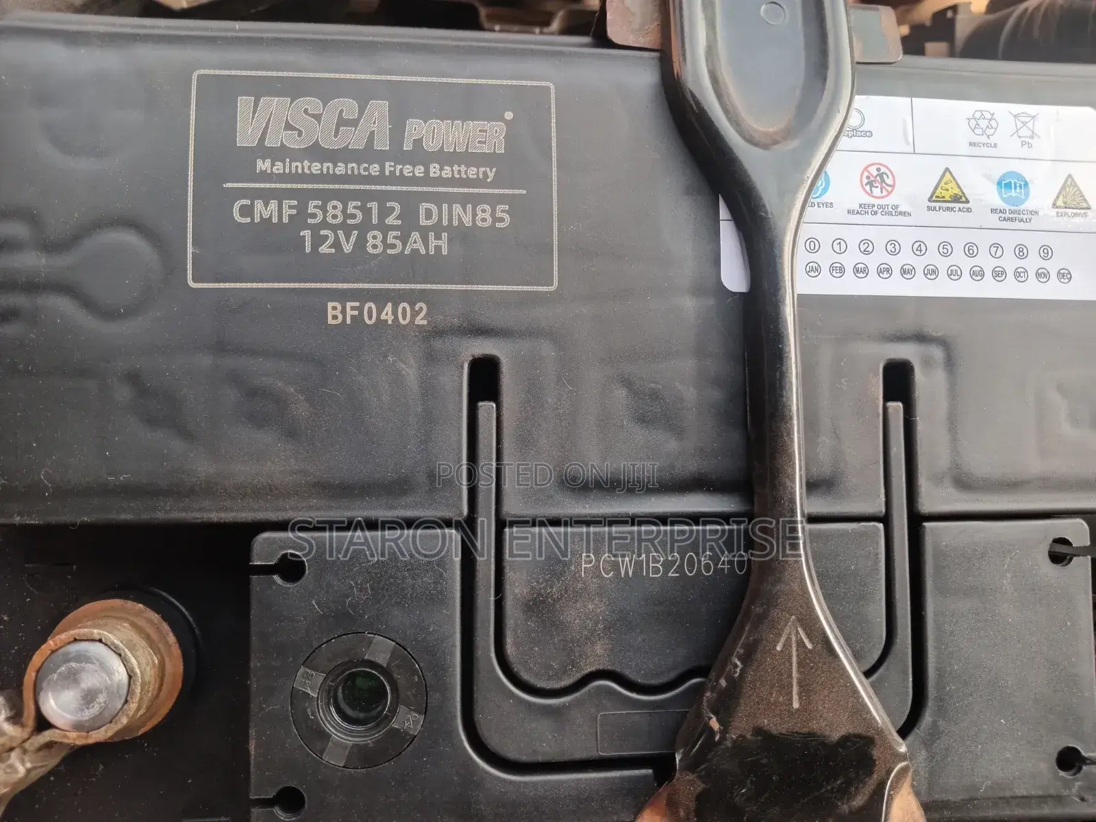 Car Battery VISCA 12V 85