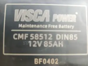 Car Battery VISCA 12V 85