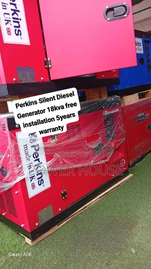 Perkins 18kVA Generator With Heavy Duty Performance
Perkins 18kVA