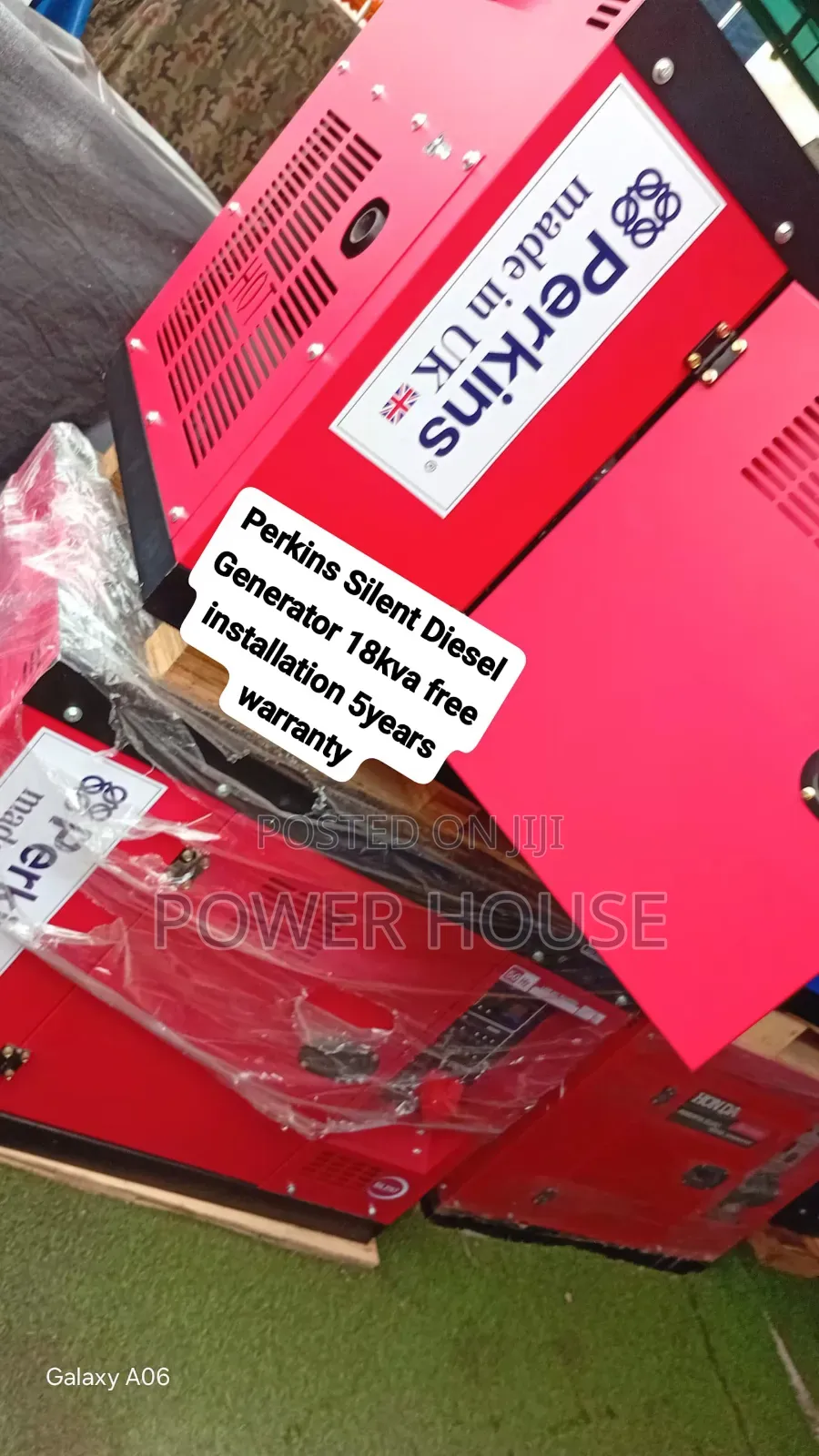 Original Perkins Generator With High Capacity