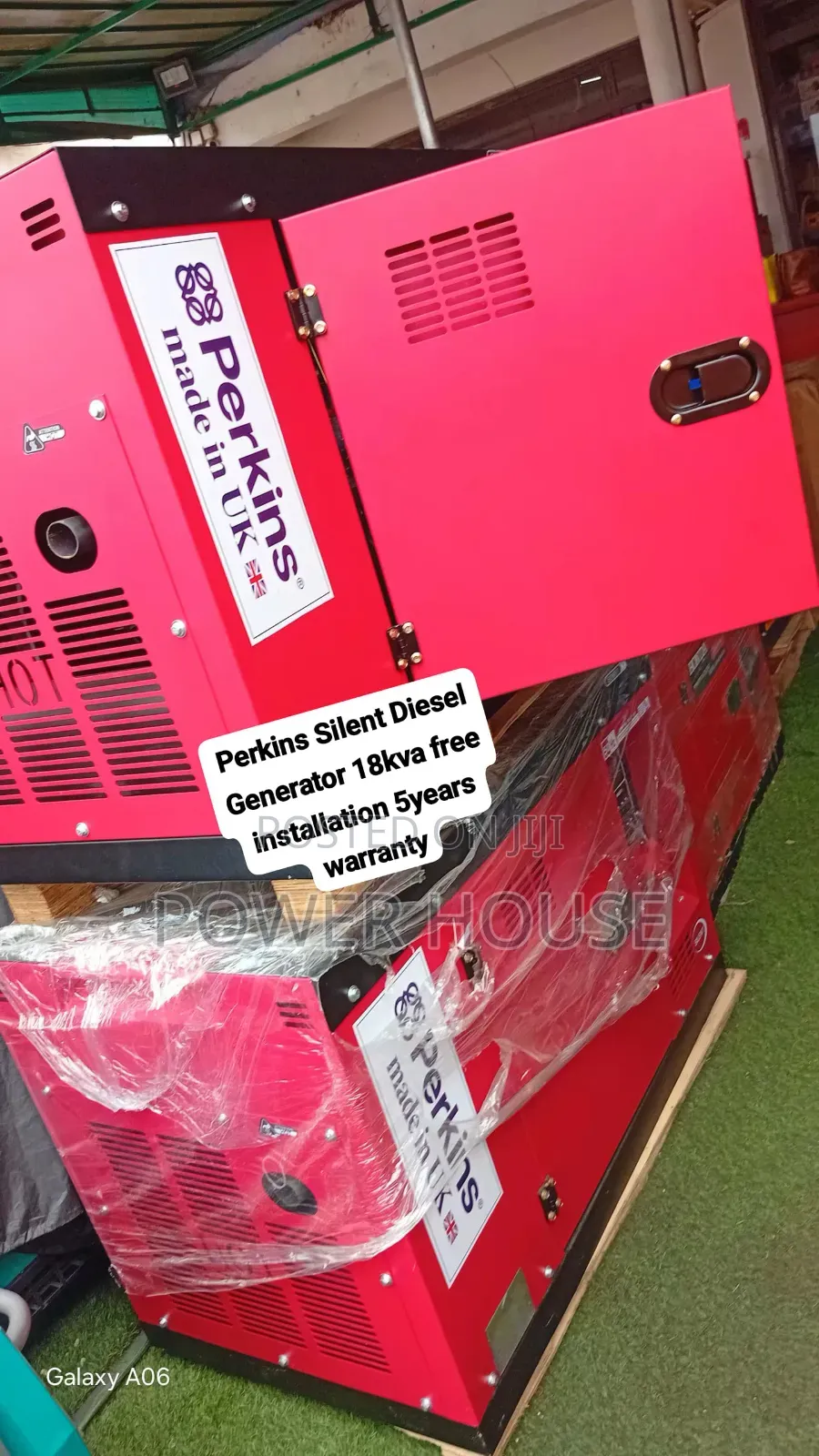 Original Perkins Generator With High Capacity