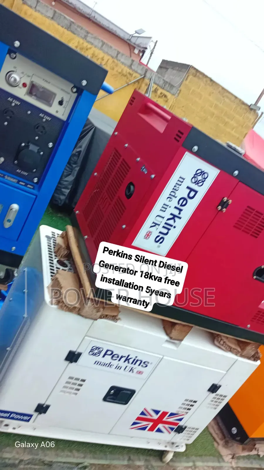 Perkins Diesel Generator With Superior Performance