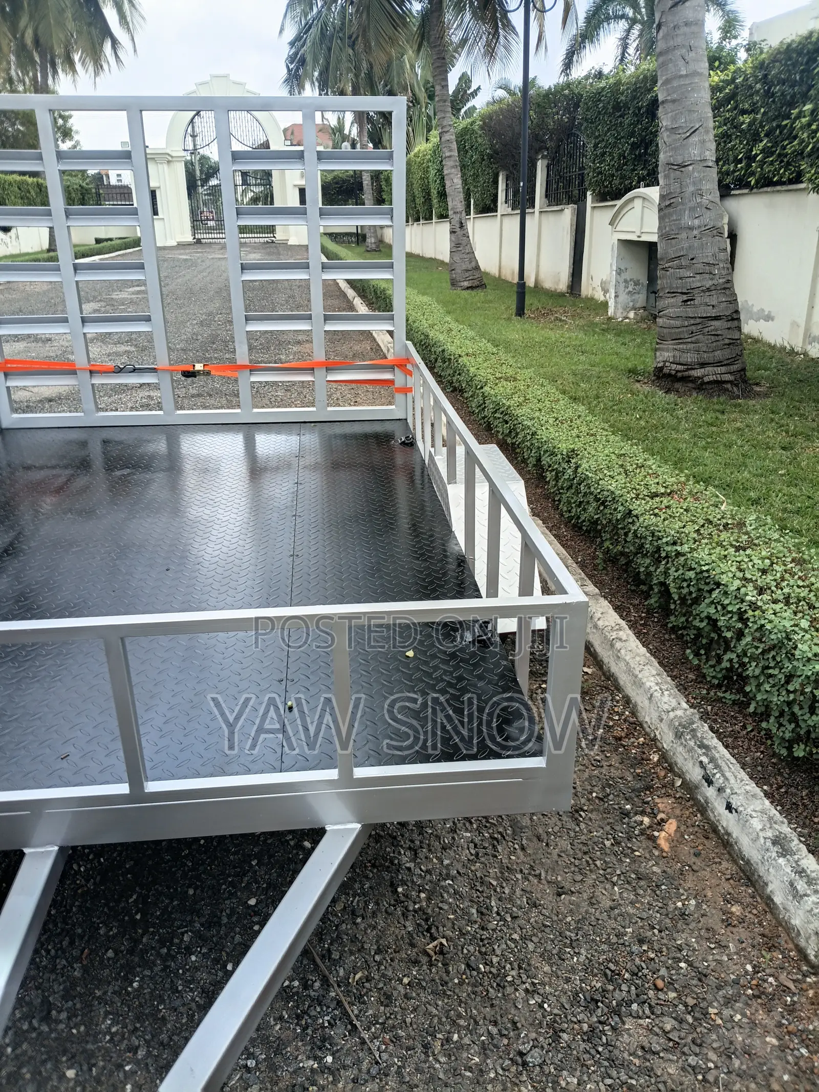 Durable Custom Tilt Bed Trailers for Heavy-Duty Hauling
