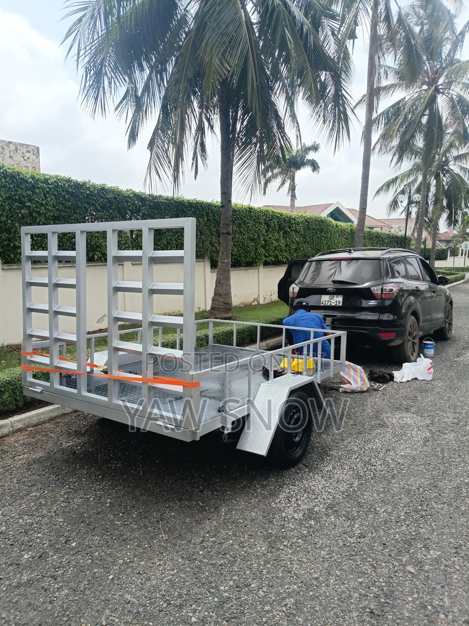 Durable Custom Tilt Bed Trailers for Heavy-Duty Hauling