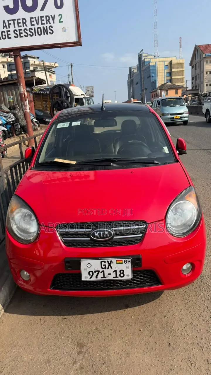 Kia Morning 2010 Red