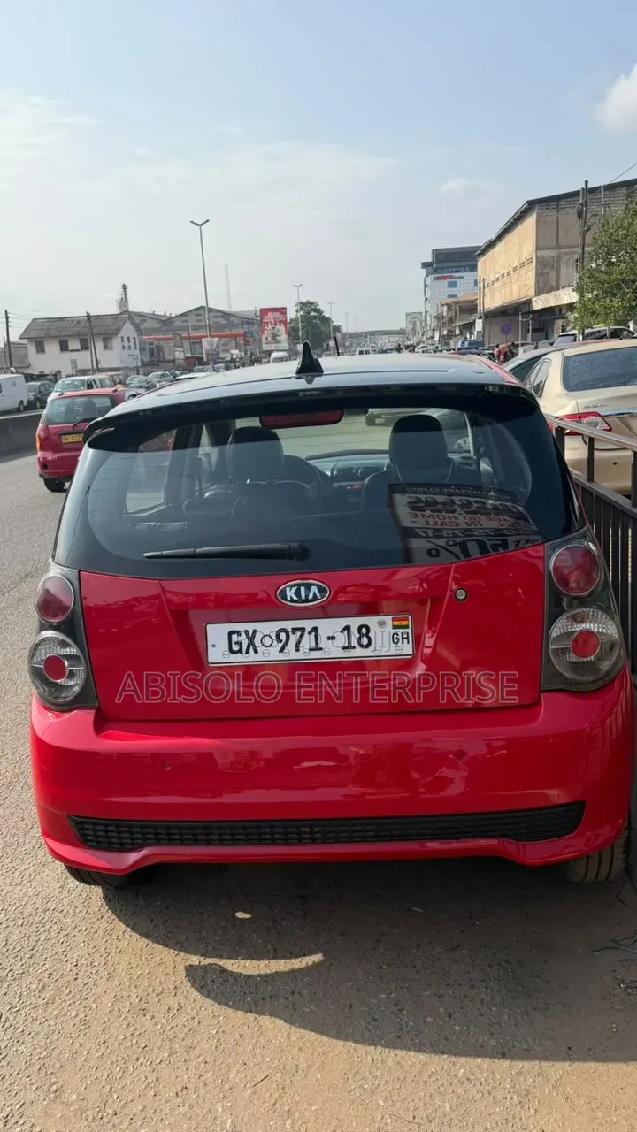 Kia Morning 2010 Red