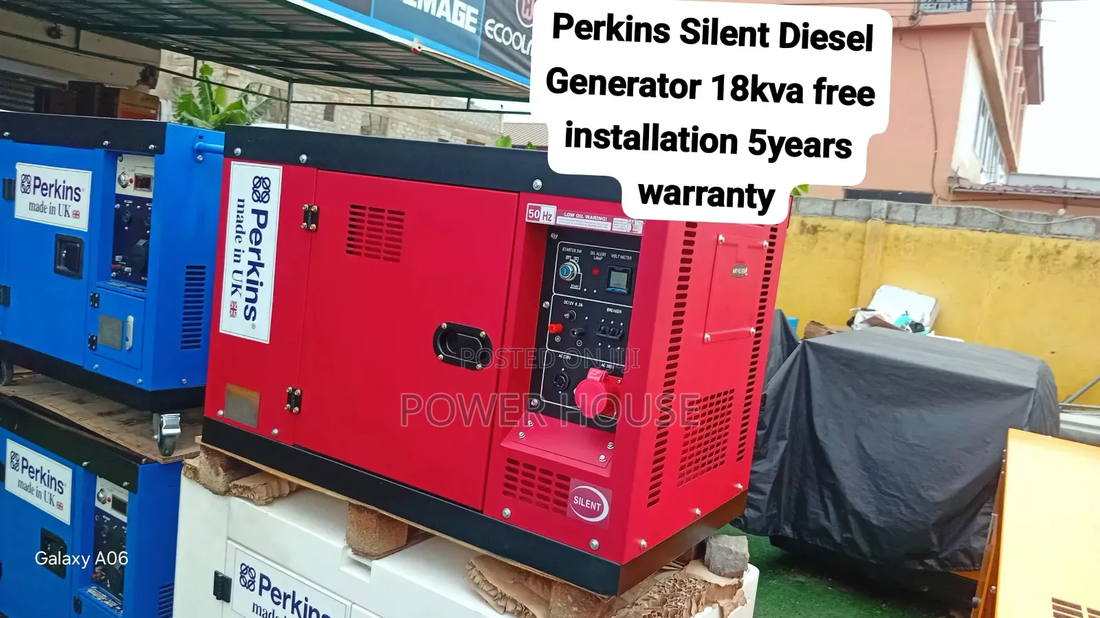 Premium Perkins Generator With High Durability