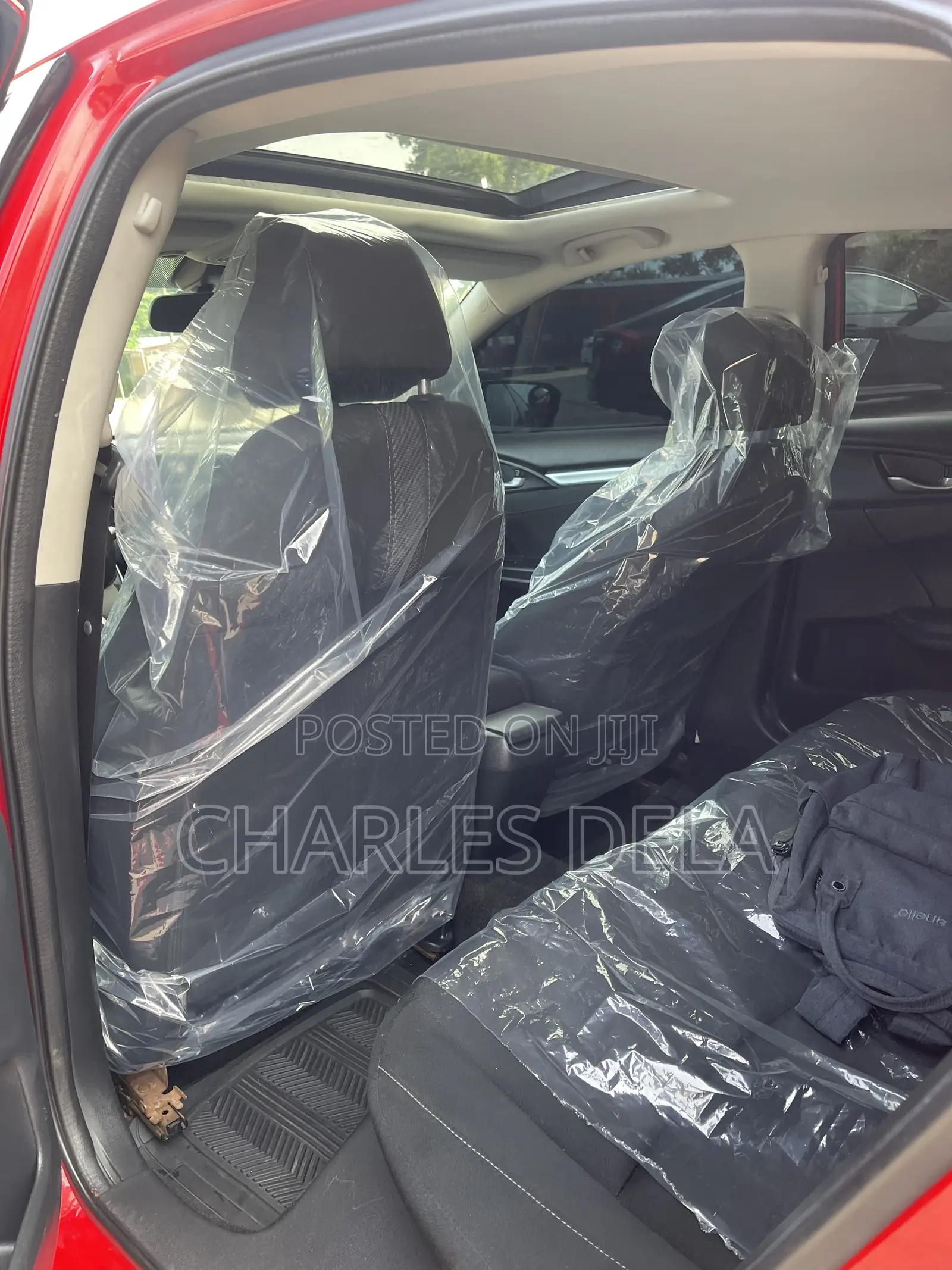 Honda Civic EX-T 4dr Sedan (1.5L 4cyl) 2017 Red