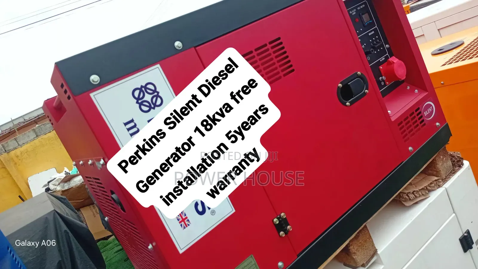 Perkins Generator for Schools, Churches Hospitals