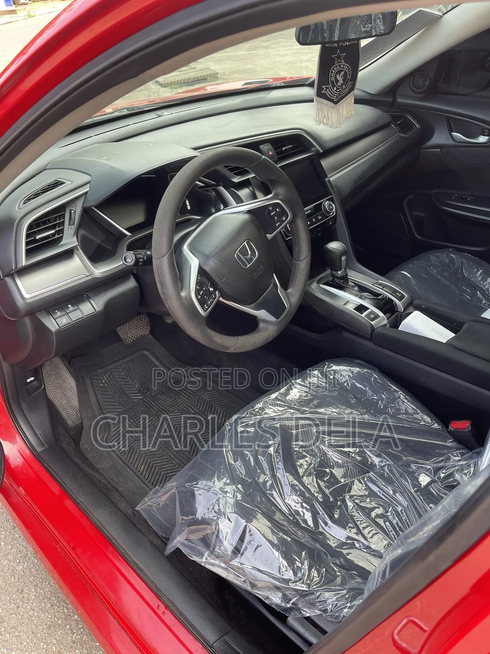 Honda Civic EX-T 4dr Sedan (1.5L 4cyl) 2017 Red