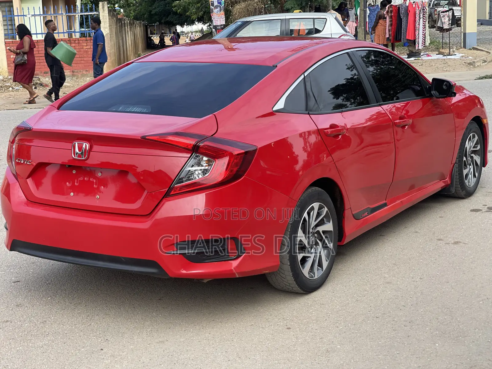 Honda Civic EX-T 4dr Sedan (1.5L 4cyl) 2017 Red