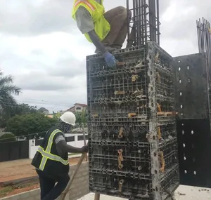 Adjustable Plastic Pillar Moulds/ Formwork / Columns