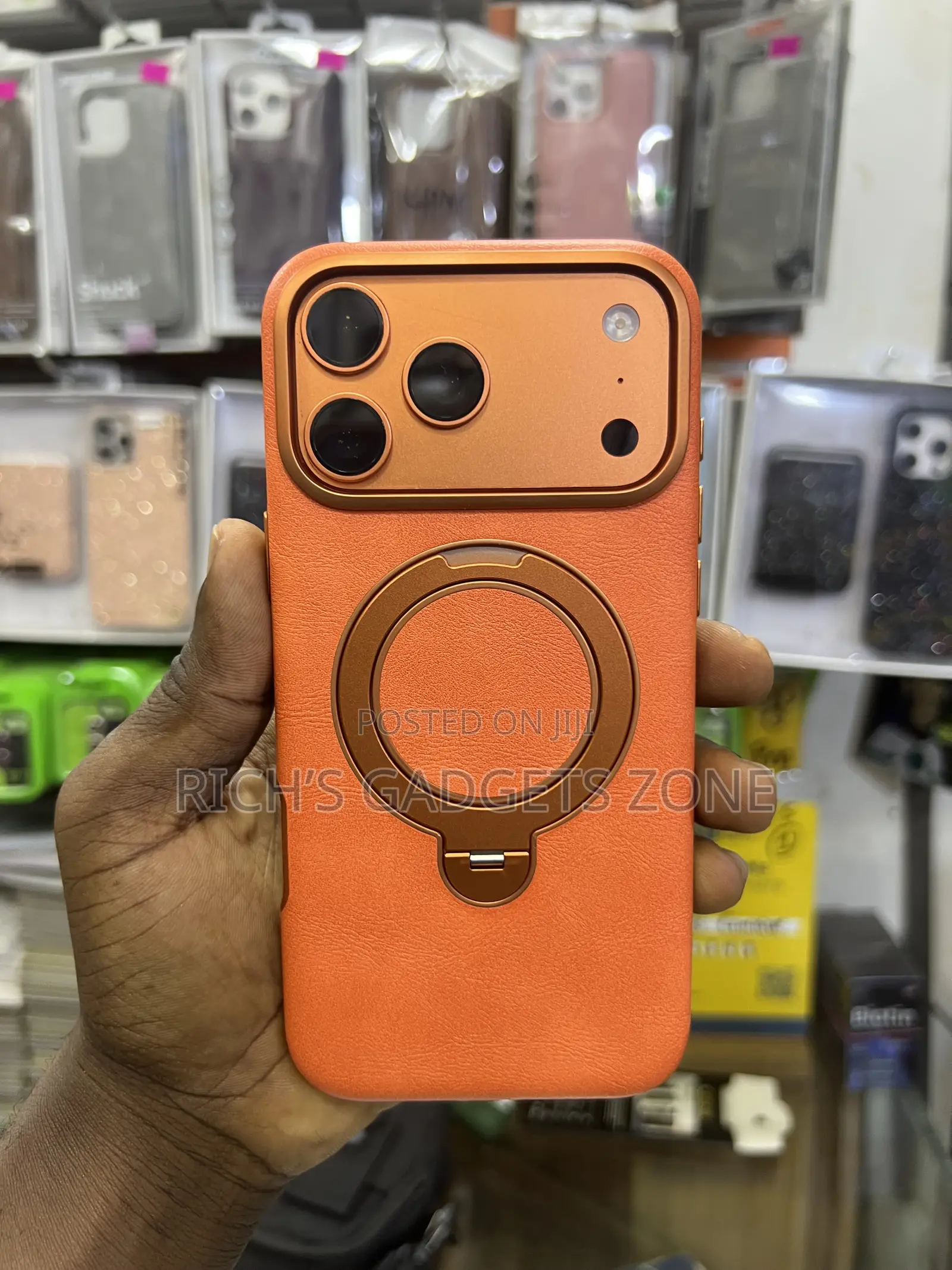 iPhone 17 Pro Max Premium Leather Case