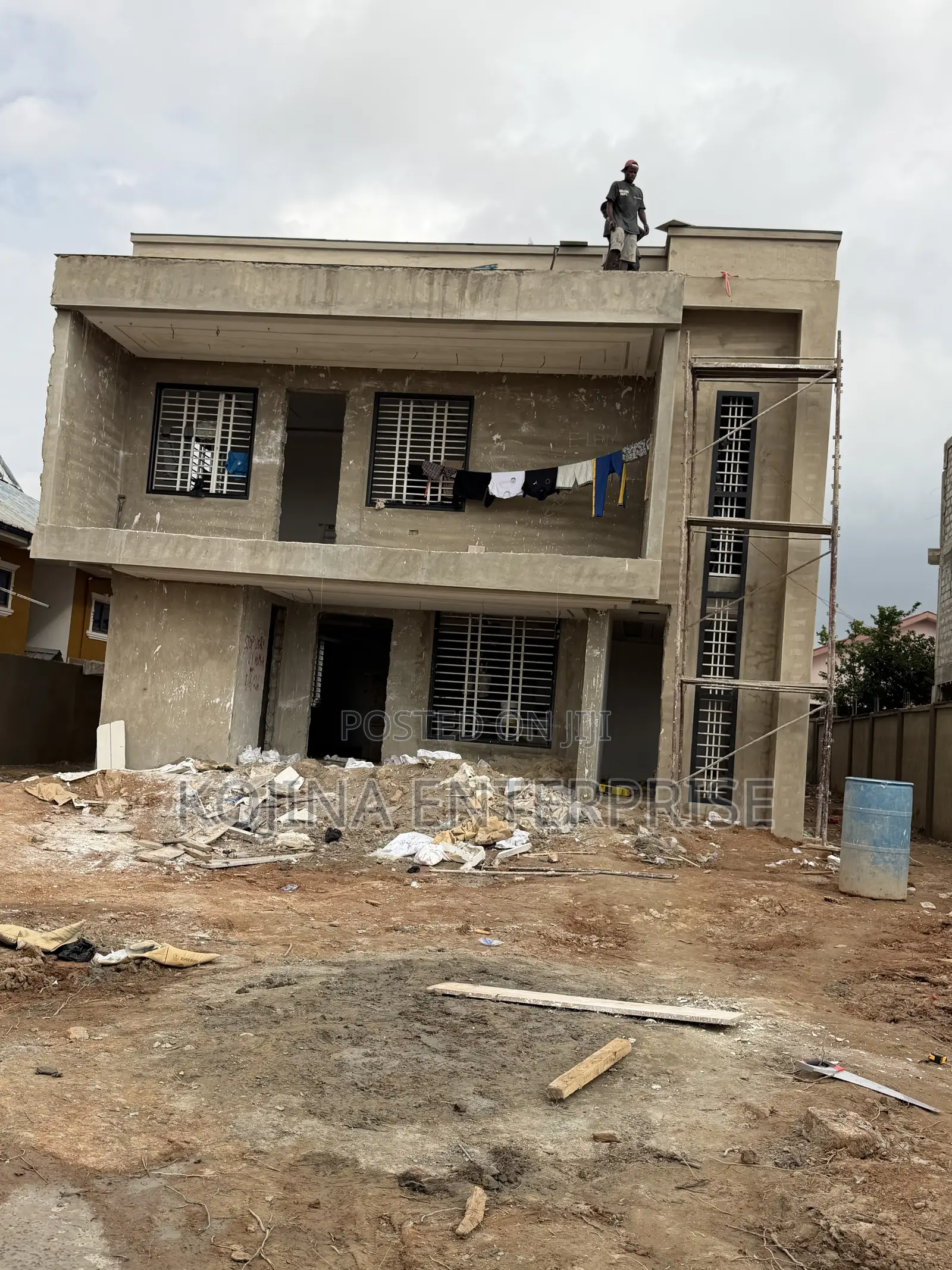 Furnished 5bdrm Townhouse/Terrace in Daban, Kumasi Metropolitan