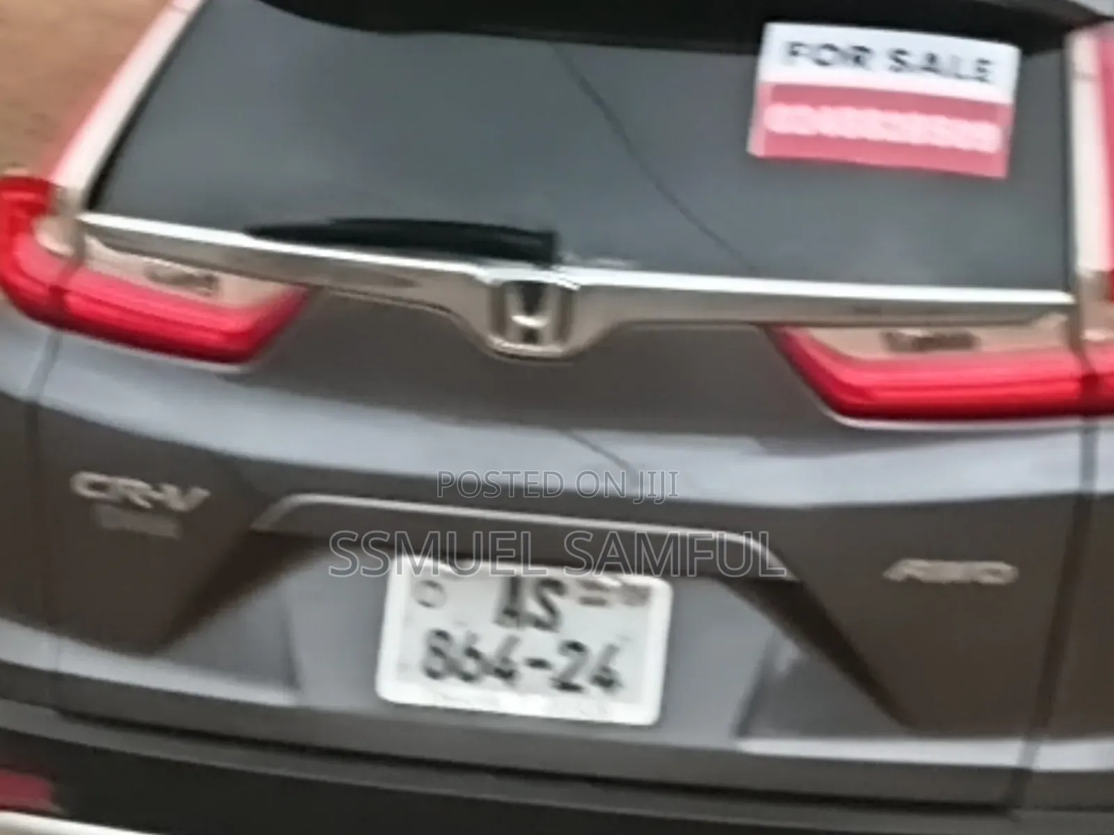 Honda CR-V 2017 Red