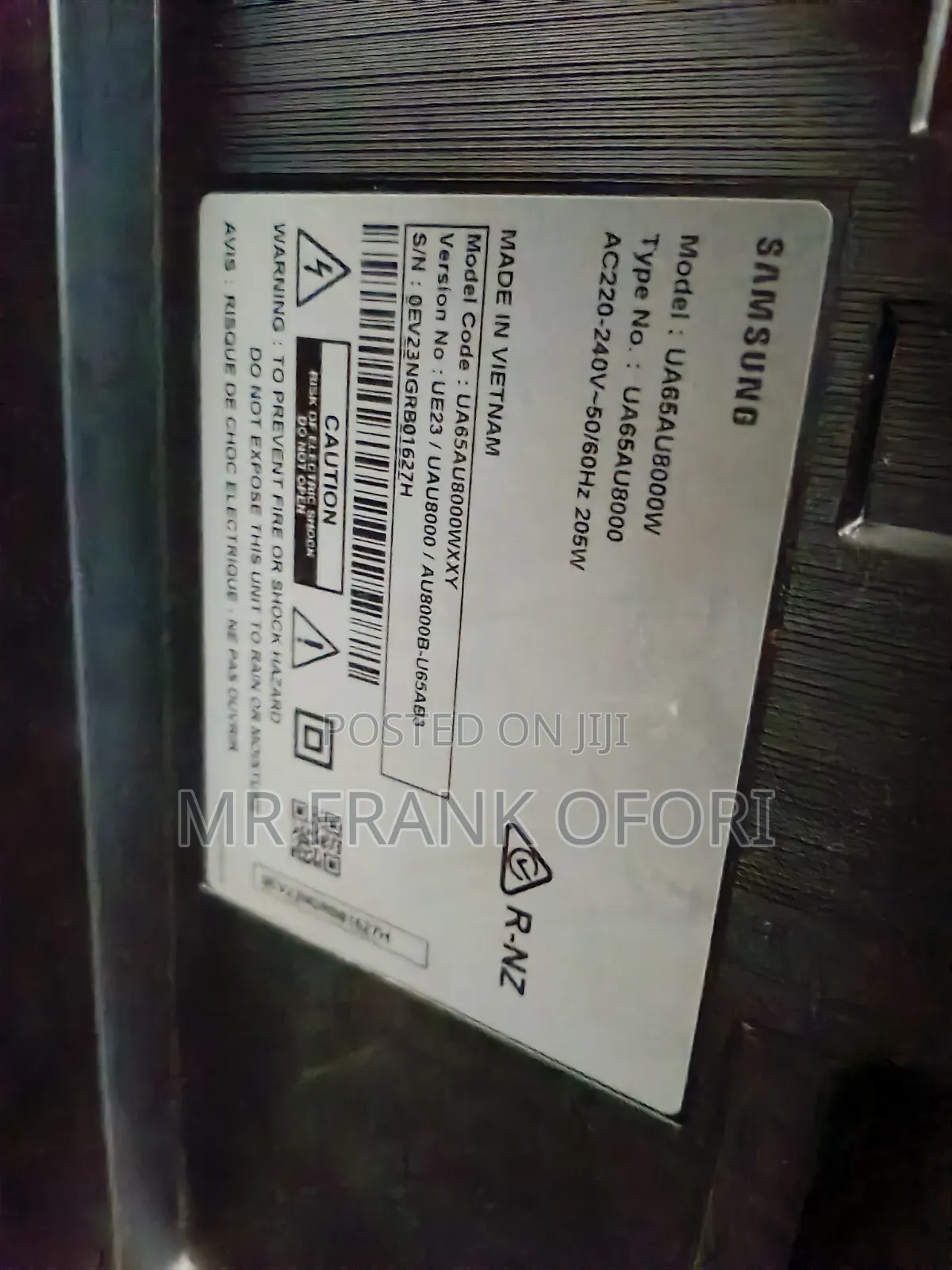 Samsung 2023 Airslim Qled 65Inches 120hz