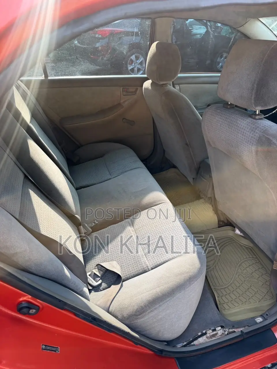 Toyota Corolla LE 2007 Red
