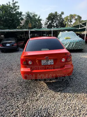 Toyota Corolla LE 2007 Red