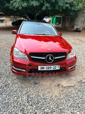 Mercedes-Benz C300 Sport 4Matic Sedan AWD (3.5L 6cyl 7A) 2013 Red