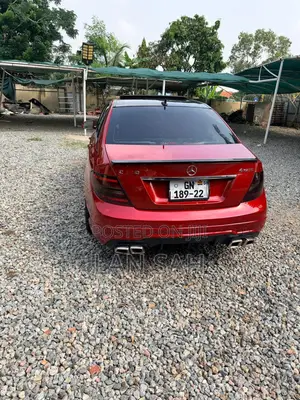 Mercedes-Benz C300 Sport 4Matic Sedan AWD (3.5L 6cyl 7A) 2013 Red