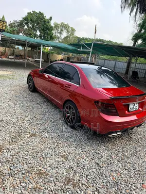 Mercedes-Benz C300 Sport 4Matic Sedan AWD (3.5L 6cyl 7A) 2013 Red