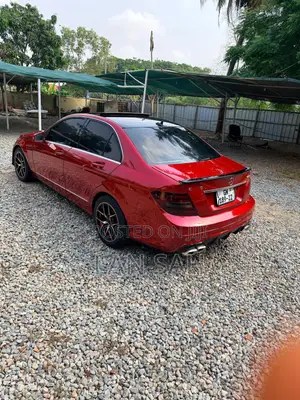 Mercedes-Benz C300 Sport 4Matic Sedan AWD (3.5L 6cyl 7A) 2013 Red
