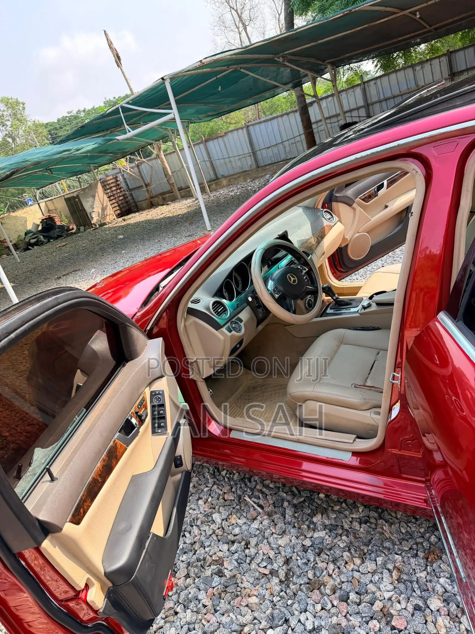 Mercedes-Benz C300 Sport 4Matic Sedan AWD (3.5L 6cyl 7A) 2013 Red