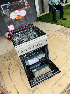 Spectacular Performance Sliver Gas Cooker Oven 4burner 60/60