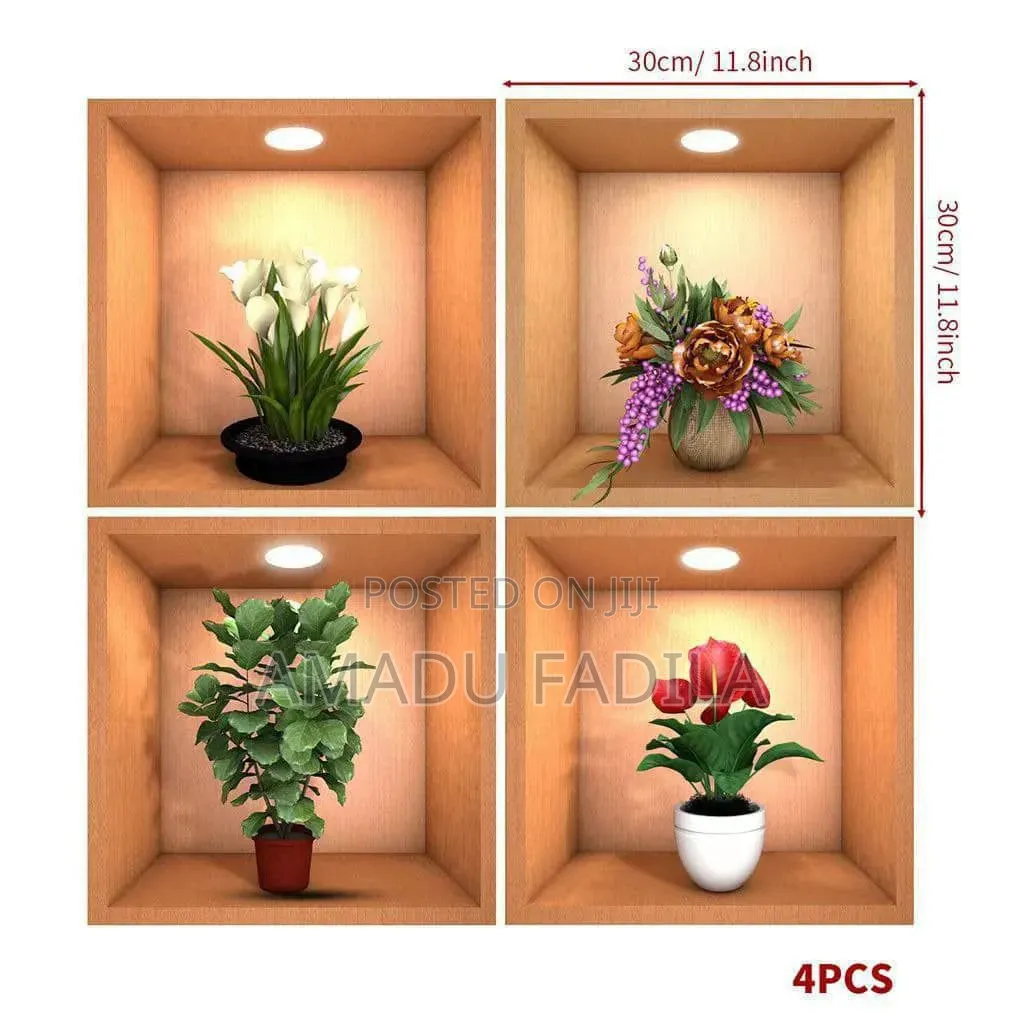 4in1 Wall Decor Sticker