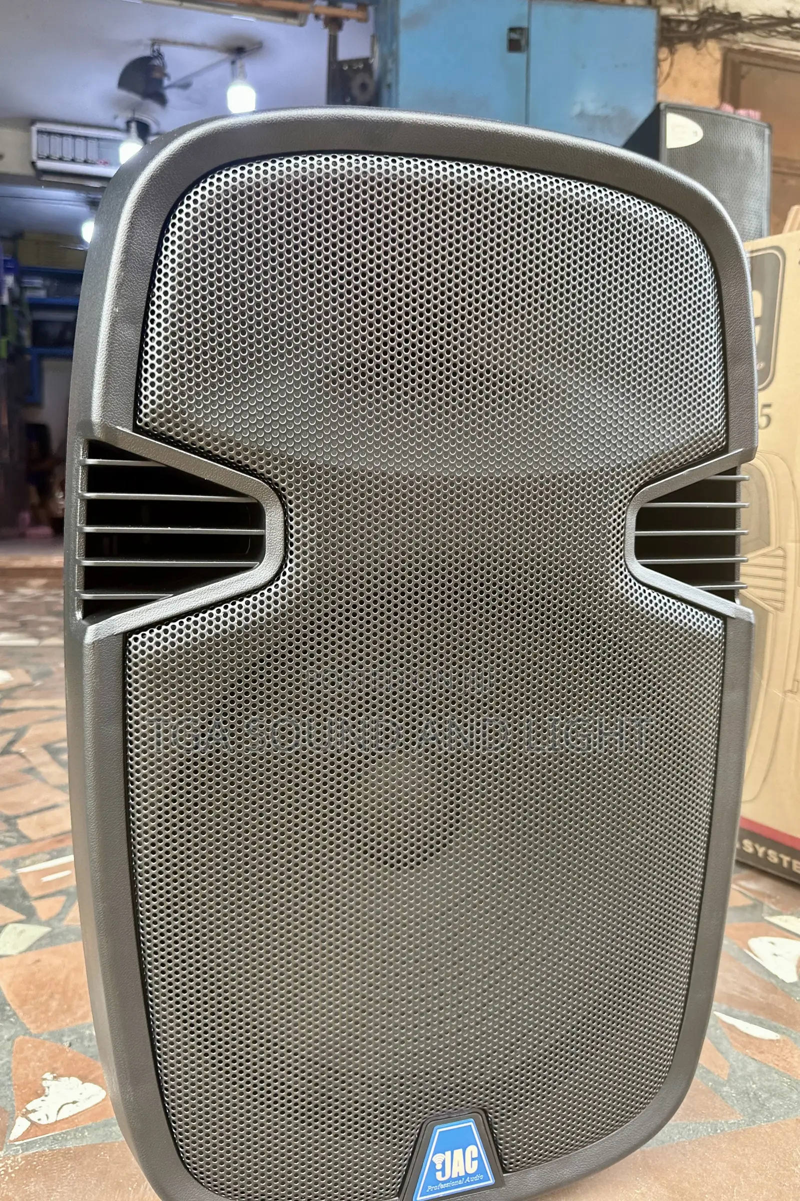 JAC 15” Active Rechargeable Bluetooth Speaker With Stand/Microphones