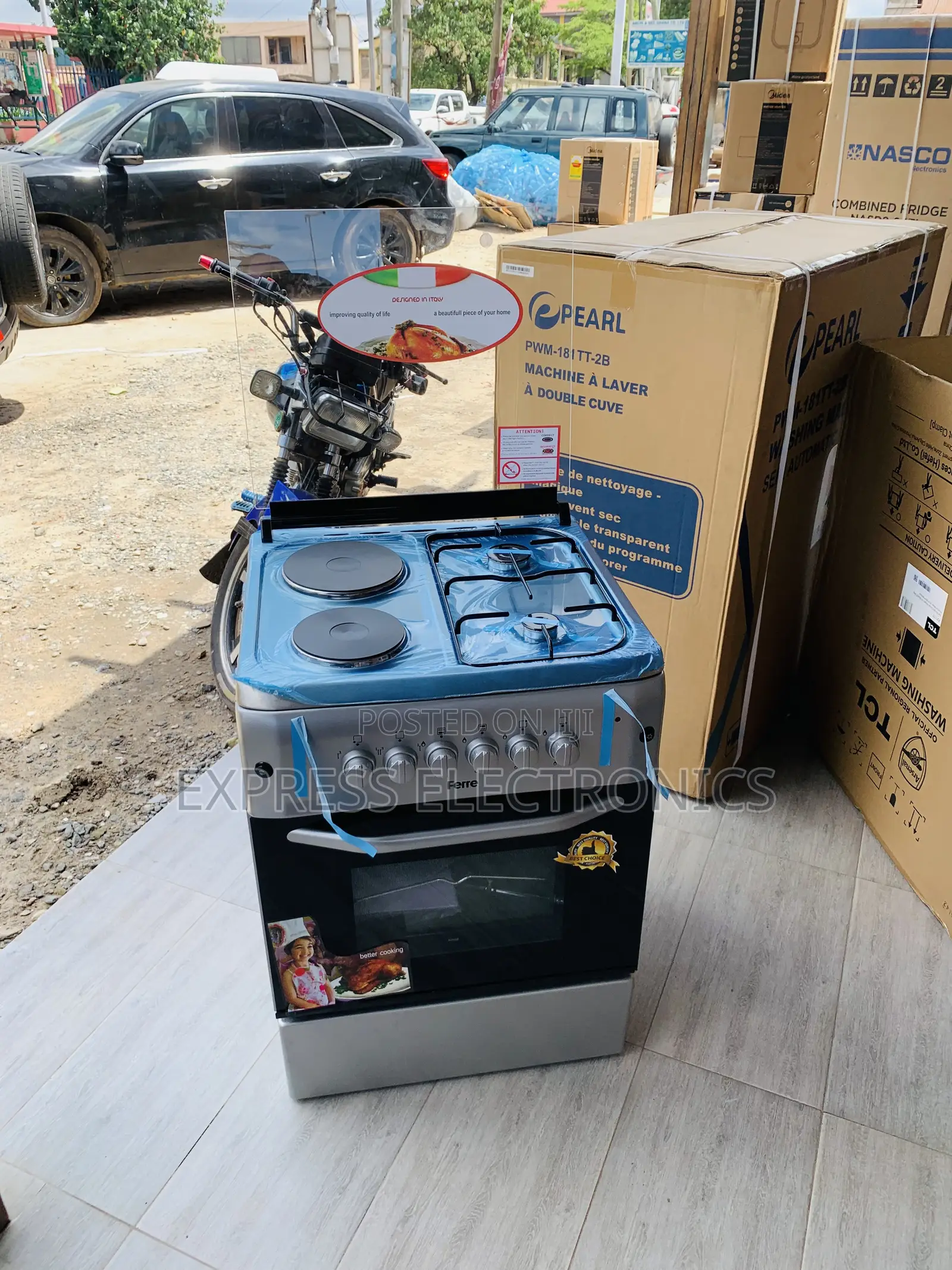 Highly Recommended Gas Electric Cooker Oven 2-2 Has Looker Oven