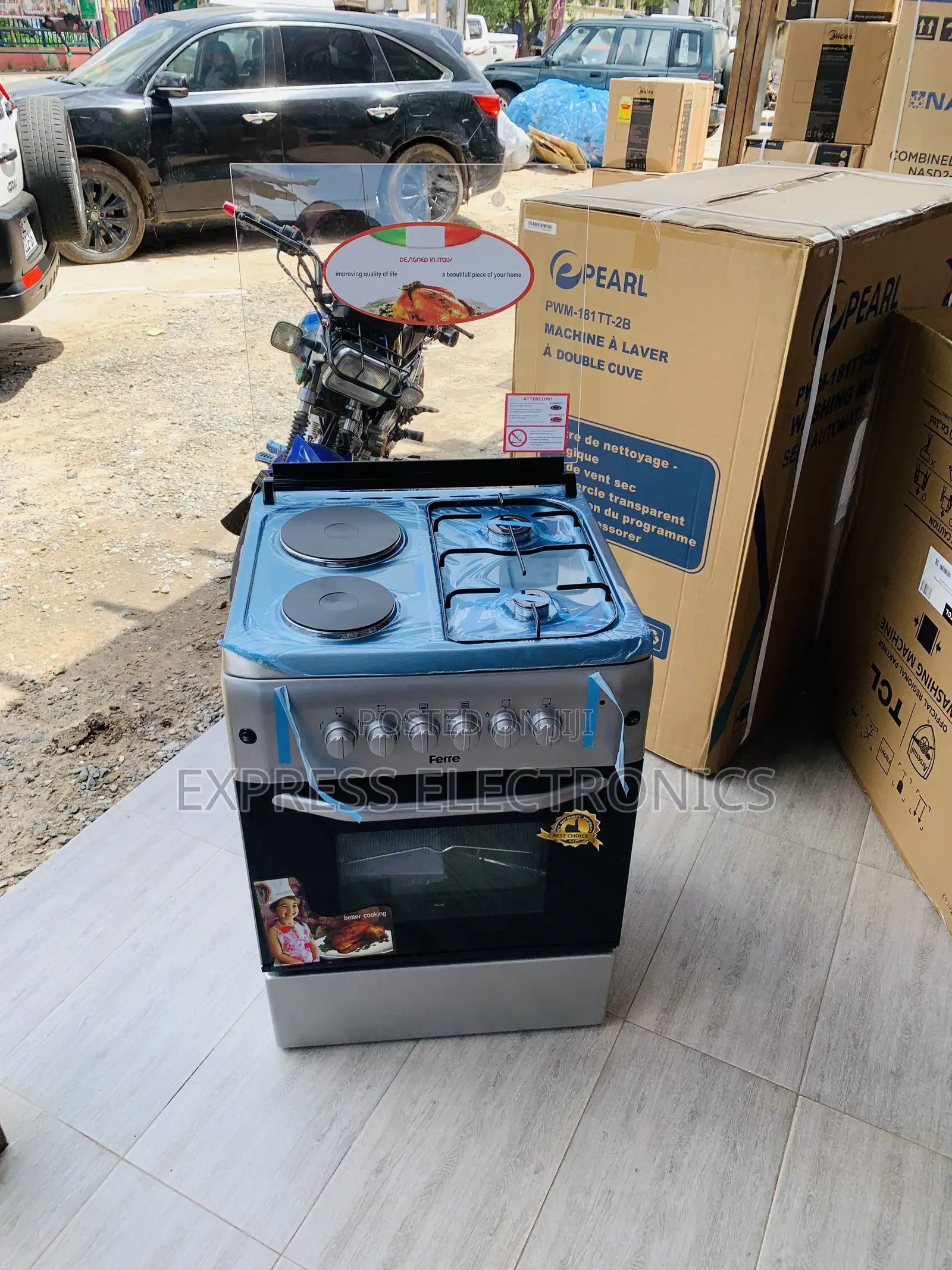 Highly Recommended Gas Electric Cooker Oven 2-2 Has Looker Oven