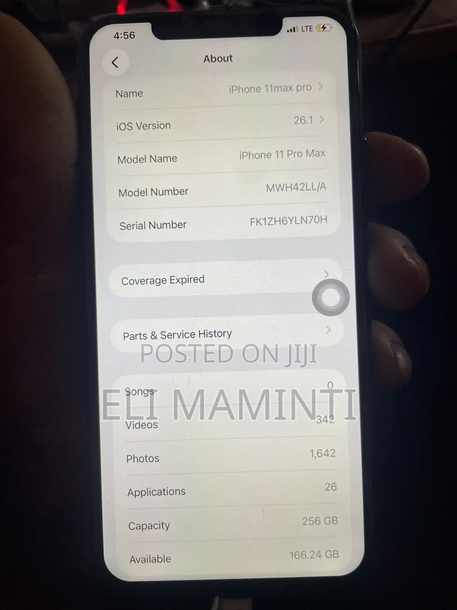 Apple iPhone 11 Pro Max 256 GB Black