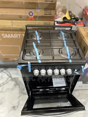 Choose Durable Volcano Double Door 4 Burner(Gray)Double Grid