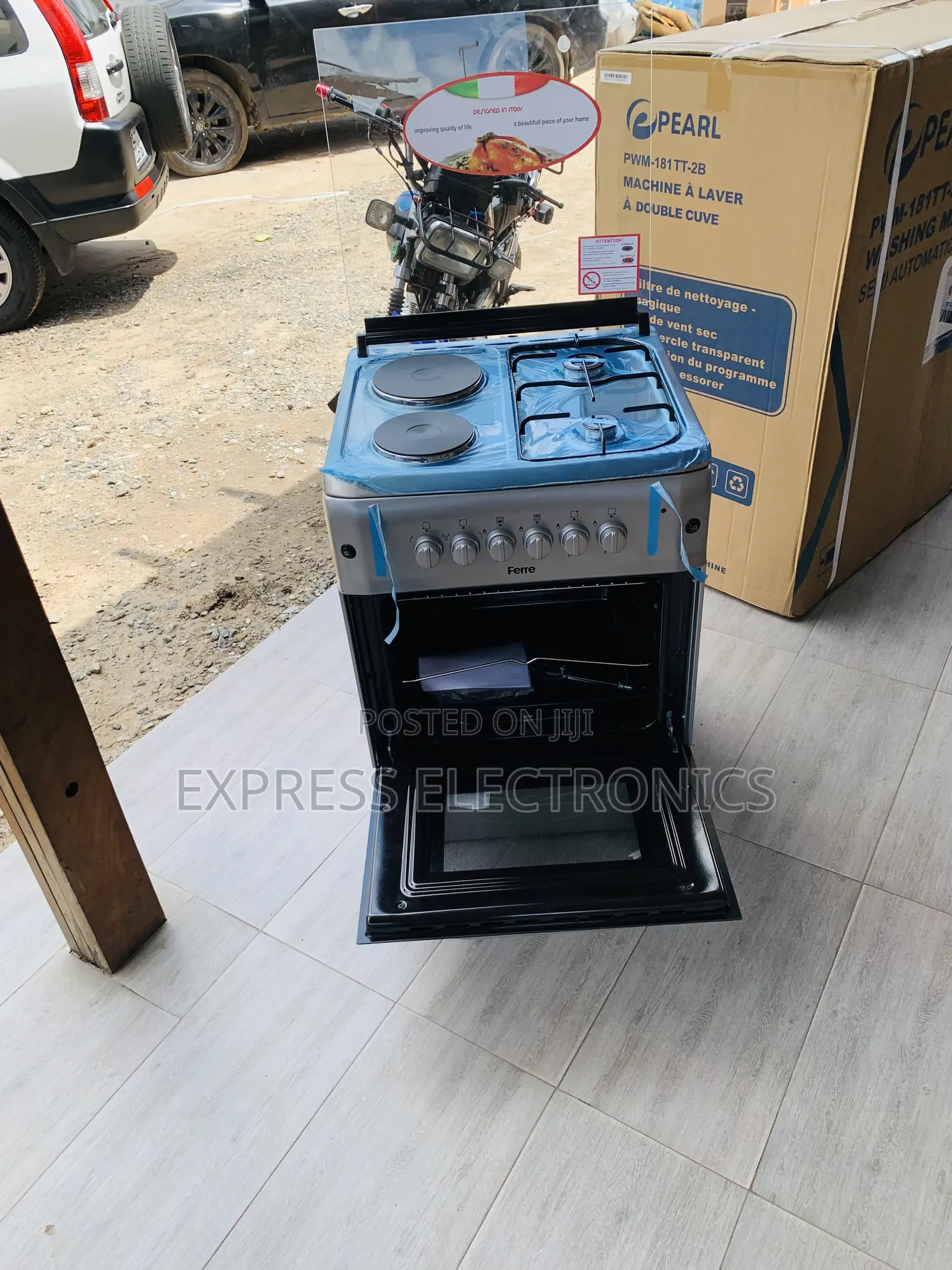 Newly Sealed in Box 2-2 Stove 60/60