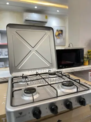 Get Classic Volcano 4 Gas Table Top Cooker(Gray)