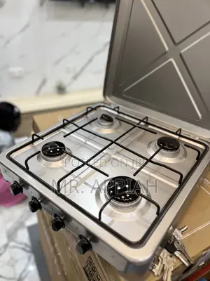 Lovely Design Volcano 4 Gas Table Top Cooker(Gray) 