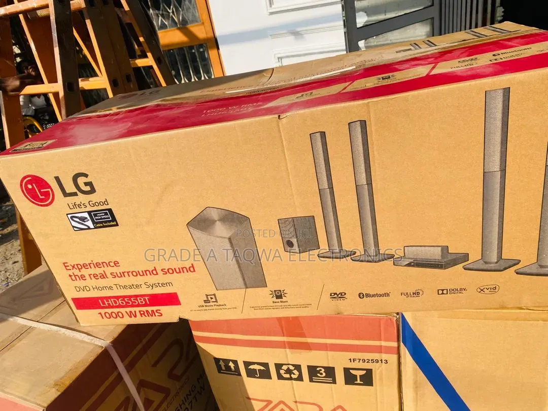 1100W Output Sound,LG 5.1CH Home Theater System