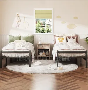 Metal Bed (Two Single Metal Beds)