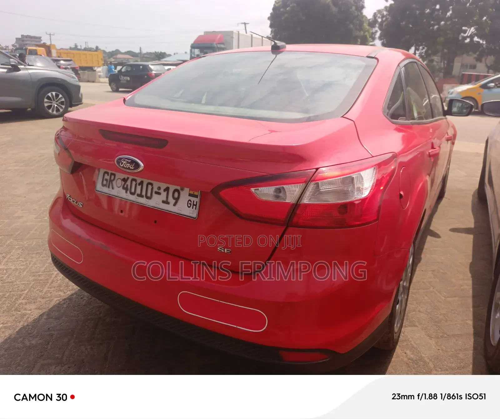 Ford Focus 2013 Red