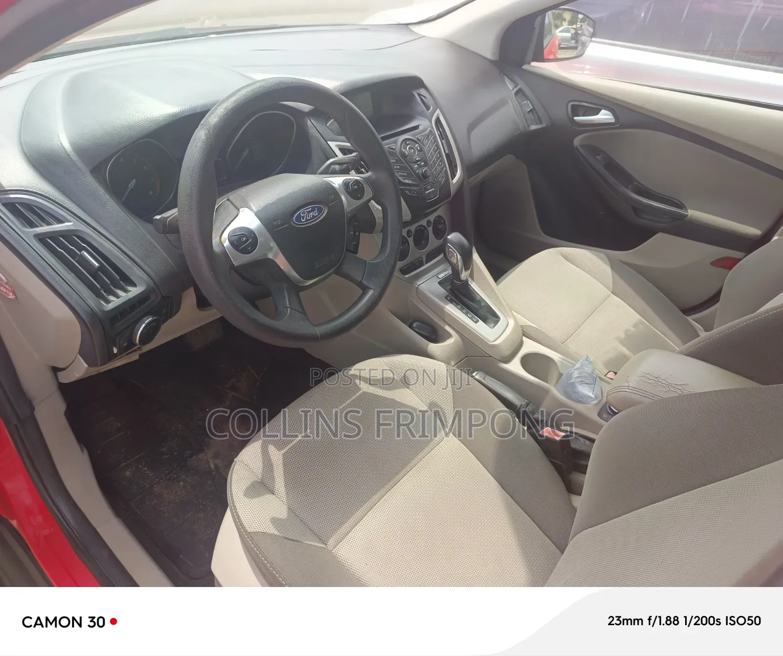 Ford Focus 2013 Red