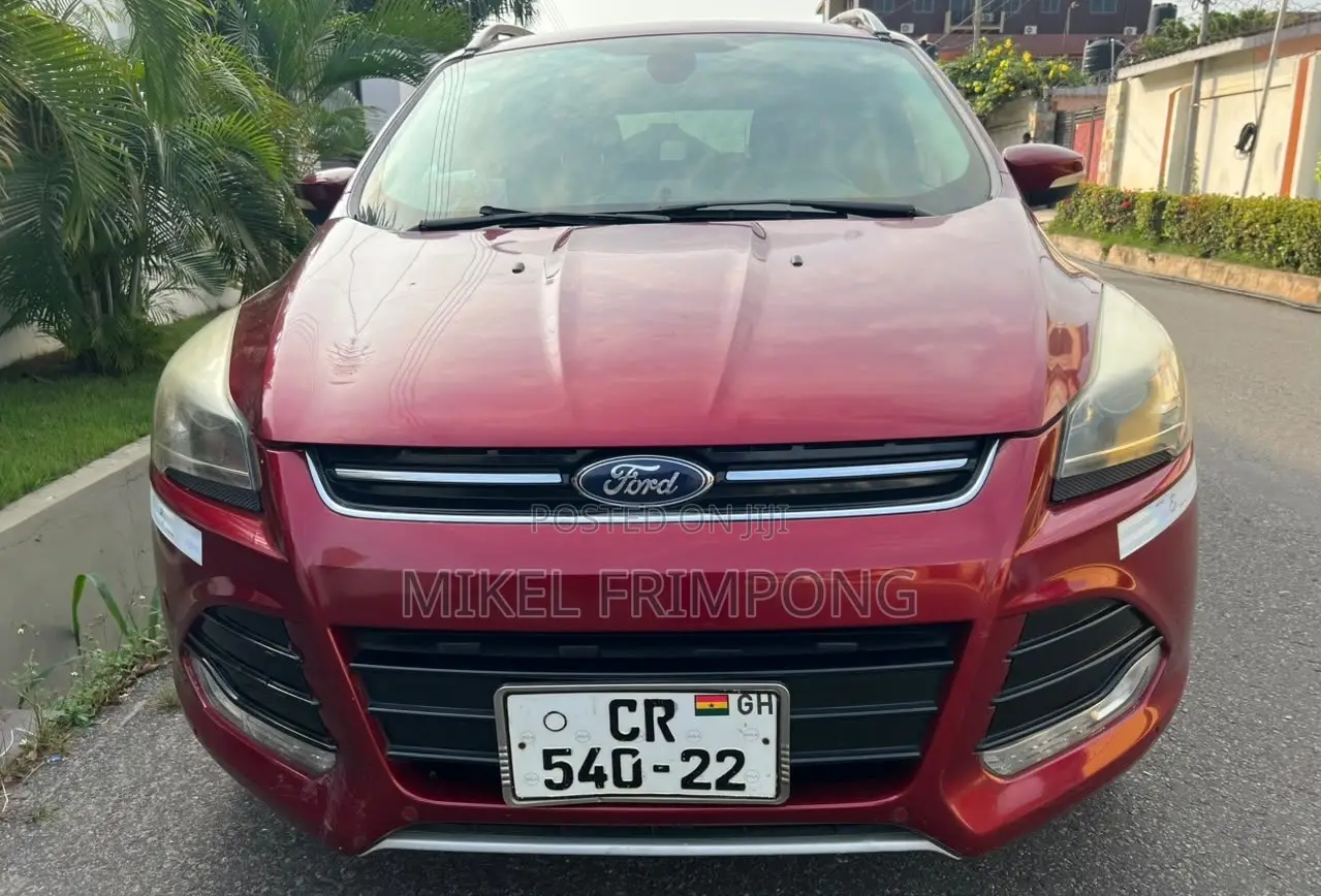 Ford Escape Titanium 4dr SUV AWD  (1.6L 4cyl Turbo 6A) 2014 Red