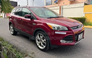 Ford Escape Titanium 4dr SUV AWD  (1.6L 4cyl Turbo 6A) 2014 Red