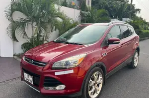 Ford Escape Titanium 4dr SUV AWD  (1.6L 4cyl Turbo 6A) 2014 Red